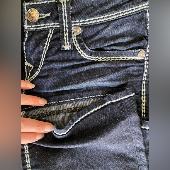 True Religion designer jeans WFLAPS NAT MEGA T  size 26 - Picture 5 of 12